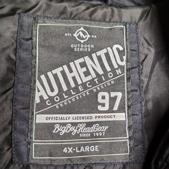 Zeta Phi Beta Jacket Mens 4XL Black Blue Embroidered Windbreaker Hooded Greek - Picture 16 of 16